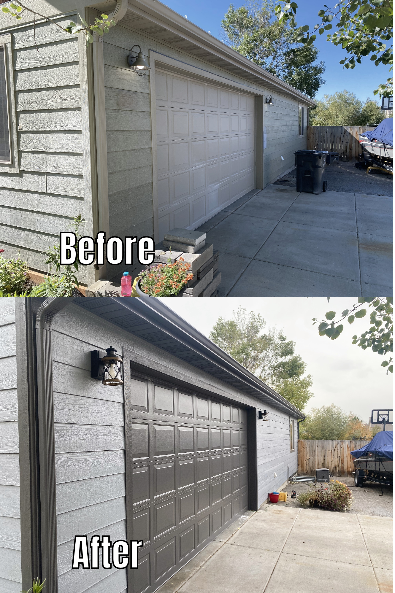 Garage painting project